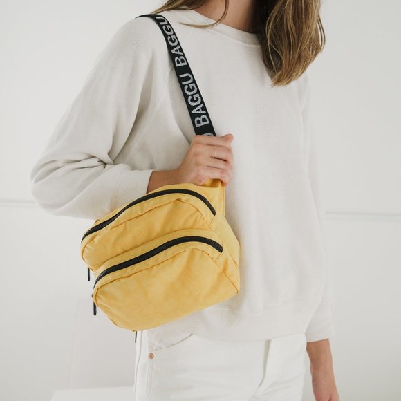 NWT Baggu Fanny Pack - Marigold w/ OG Strap - Picture 6 of 12